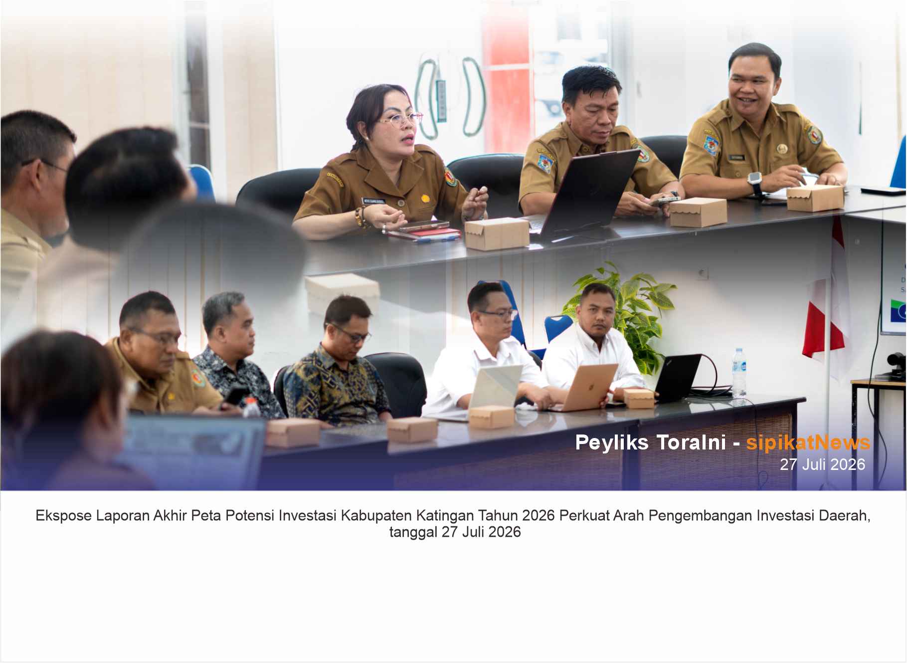 Ekspose Laporan Akhir Peta Potensi Investasi Kabupaten Katingan Tahun 2026 Perkuat Arah Pengembangan Investasi Daerah